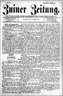 Zniner Zeitung 1901.09.14 R.14 nr 74