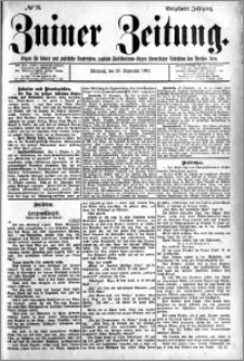 Zniner Zeitung 1901.09.25 R.14 nr 78