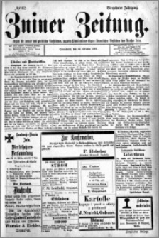 Zniner Zeitung 1901.10.12 R.14 nr 82