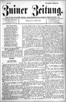 Zniner Zeitung 1901.10.23 R.14 nr 85
