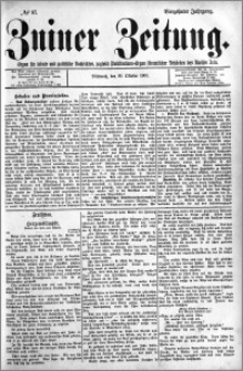 Zniner Zeitung 1901.10.30 R.14 nr 87