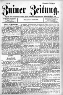 Zniner Zeitung 1901.12.07 R.14 nr 98