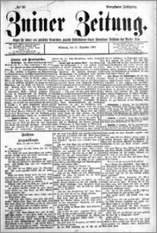 Zniner Zeitung 1901.12.11 R.14 nr 99