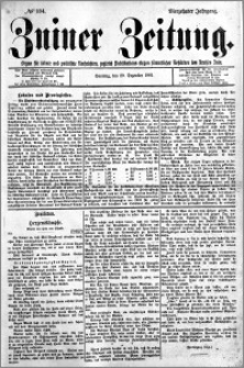 Zniner Zeitung 1901.12.29 R.14 nr 104