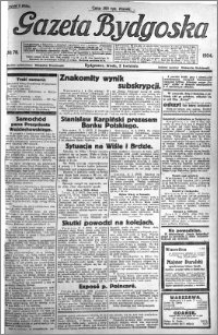 Gazeta Bydgoska 1924.04.02 R.3 nr 78