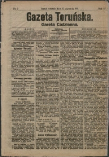 Gazeta Toruńska 1911, R. 47 nr 7