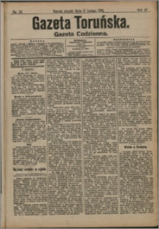 Gazeta Toruńska 1911, R. 47 nr 39