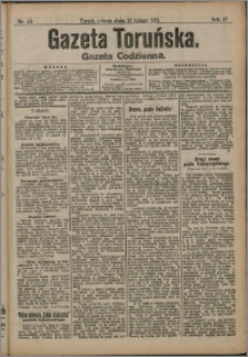 Gazeta Toruńska 1911, R. 47 nr 40