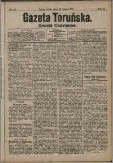Gazeta Toruńska 1911, R. 47 nr 43