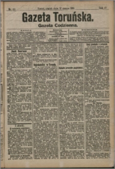Gazeta Toruńska 1911, R. 47 nr 63