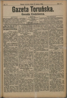 Gazeta Toruńska 1911, R. 47 nr 71