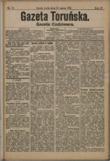 Gazeta Toruńska 1911, R. 47 nr 72