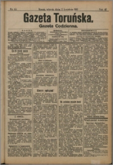 Gazeta Toruńska 1911, R. 47 nr 83