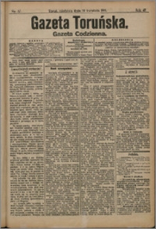 Gazeta Toruńska 1911, R. 47 nr 87 + dodatek