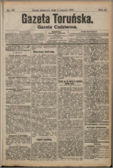 Gazeta Toruńska 1910, R. 46 nr 176