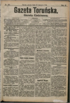 Gazeta Toruńska 1910, R. 46 nr 190