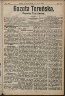 Gazeta Toruńska 1910, R. 46 nr 194