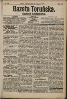 Gazeta Toruńska 1910, R. 46 nr 198