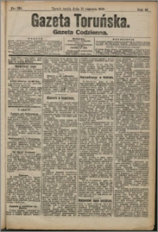 Gazeta Toruńska 1910, R. 46 nr 199
