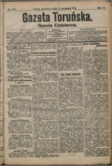 Gazeta Toruńska 1910, R. 46 nr 218