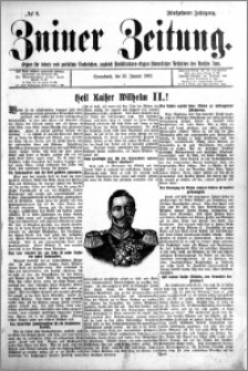 Zniner Zeitung 1902.01.25 R.15 nr 8