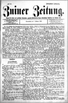 Zniner Zeitung 1902.02.01 R.15 nr 10