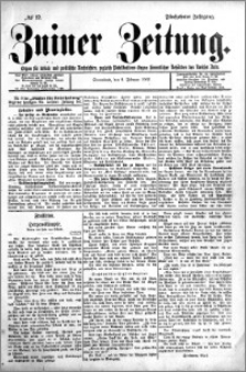 Zniner Zeitung 1902.02.08 R.15 nr 12