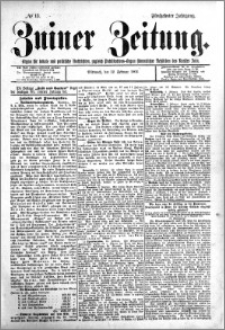 Zniner Zeitung 1902.02.12 R.15 nr 13