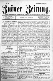 Zniner Zeitung 1902.02.15 R.15 nr 14