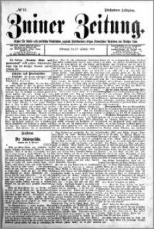 Zniner Zeitung 1902.02.19 R.15 nr 15