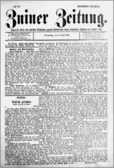 Zniner Zeitung 1902.04.03 R.15 nr 27
