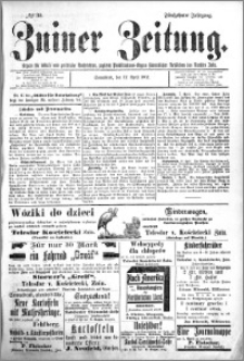 Zniner Zeitung 1902.04.12 R.15 nr 30