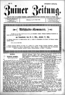 Zniner Zeitung 1902.04.16 R.15 nr 31