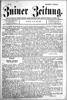 Zniner Zeitung 1902.04.26 R.15 nr 34