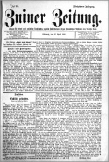Zniner Zeitung 1902.04.30 R.15 nr 35