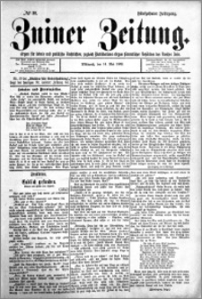 Zniner Zeitung 1902.05.14 R.15 nr 38