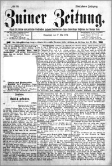 Zniner Zeitung 1902.05.17 R.15 nr 39