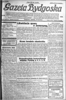 Gazeta Bydgoska 1924.04.27 R.3 nr 99