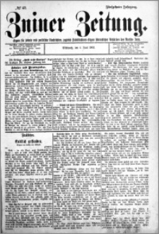 Zniner Zeitung 1902.06.04 R.15 nr 43