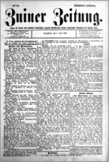 Zniner Zeitung 1902.06.07 R.15 nr 44