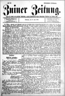 Zniner Zeitung 1902.06.18 R.15 nr 47