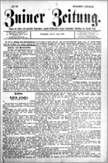 Zniner Zeitung 1902.06.21 R.15 nr 48