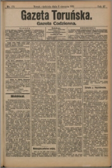 Gazeta Toruńska 1911, R. 47 nr 178 + dodatek