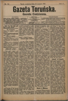 Gazeta Toruńska 1911, R. 47 nr 190 + dodatek