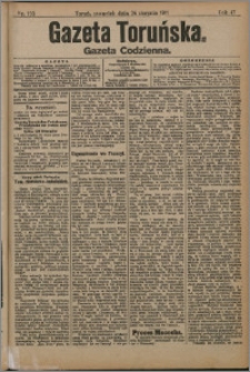 Gazeta Toruńska 1911, R. 47 nr 193