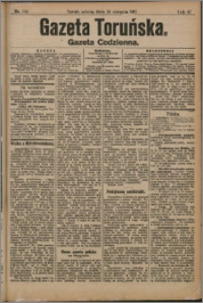 Gazeta Toruńska 1911, R. 47 nr 195