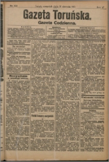 Gazeta Toruńska 1911, R. 47 nr 199
