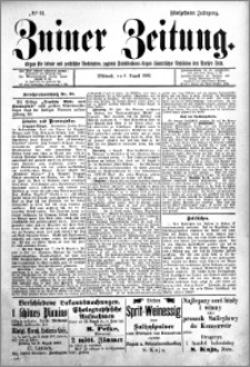 Zniner Zeitung 1902.08.06 R.15 nr 61