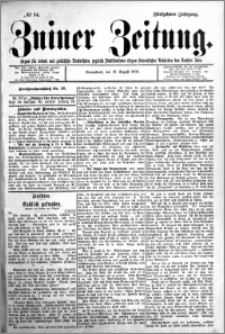 Zniner Zeitung 1902.08.16 R.15 nr 64