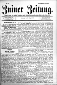 Zniner Zeitung 1902.08.20 R.15 nr 65